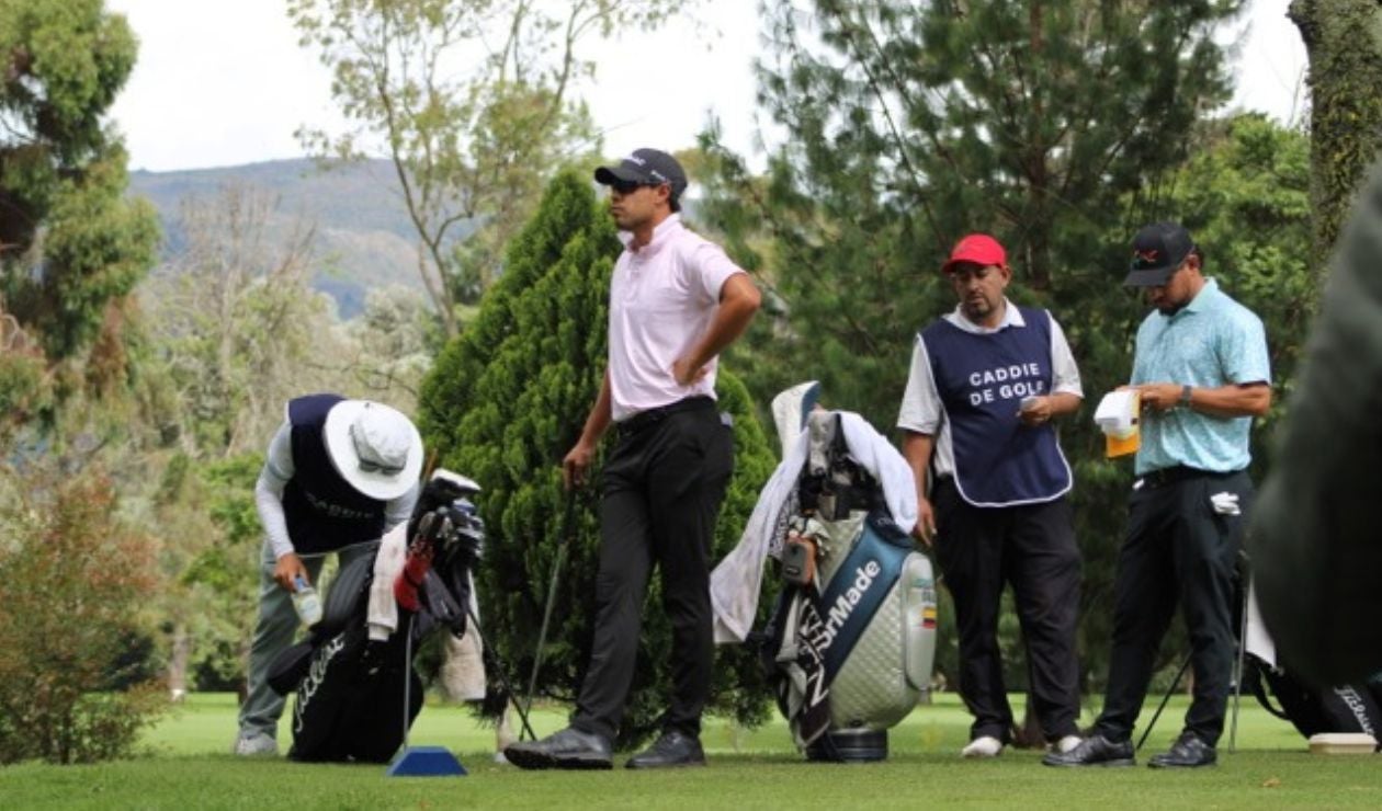 Felipe Álvarez, golfista colombiano