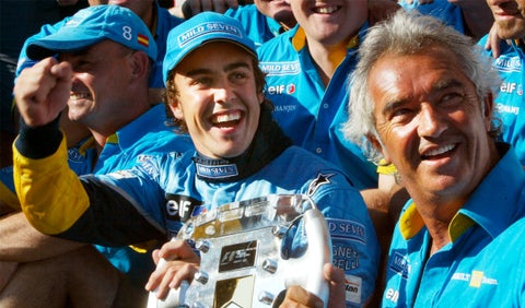 Fernando Alonso en Renault