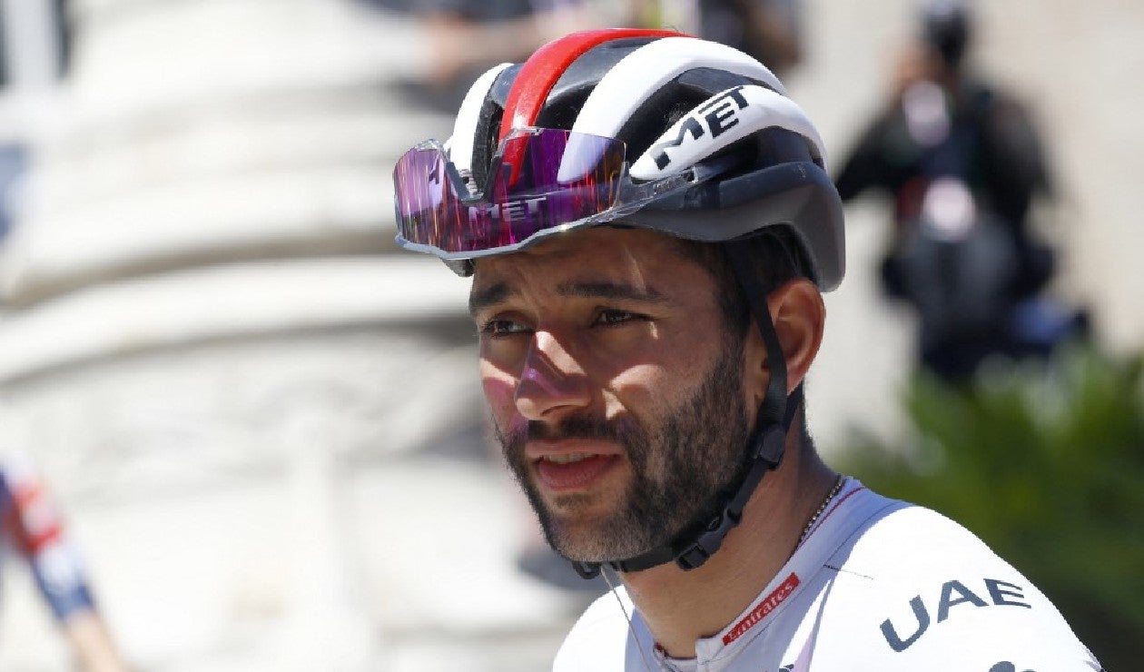 Fernando Gaviria, uno de los líderes del UAE Team Emirates