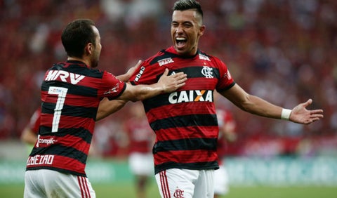 Fernando Uribe, jugador de Flamengo