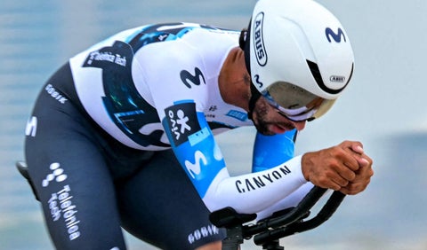 Fernando Gaviria con el Movistar