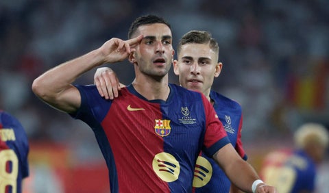 Ferran Torres con Barcelona