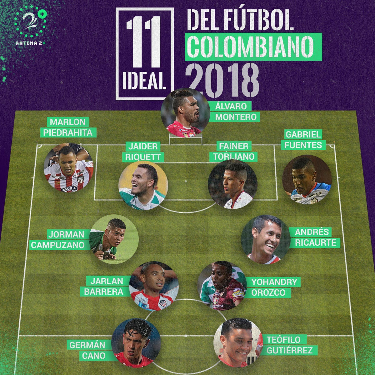 Once ideal Liga Águila