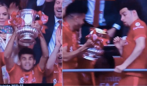 Final FA Cup 2022 Luis Díaz, Liverpool vs Chelsea