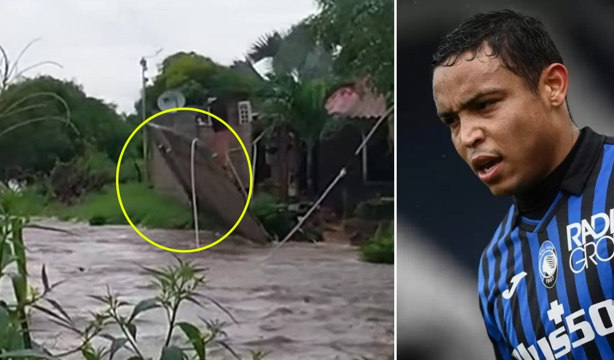 Finca de Luis Fernando Muriel afectada por clima