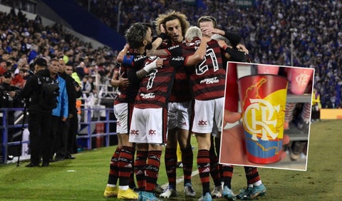 Flamengo confundió el mapa de Ecuador con el de Colombia