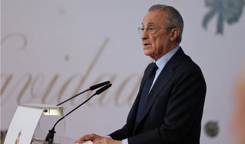Florentino Pérez, presidente del Real Madrid