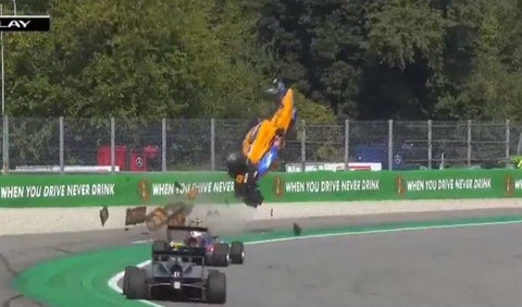 Accidente en la Fórmula 3