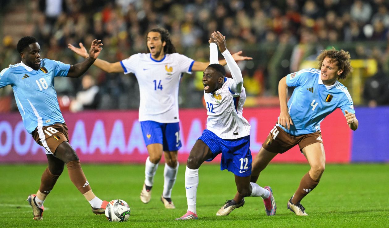 Francia sacó la casta ante Bélgica: triunfo clave en Liga de Naciones