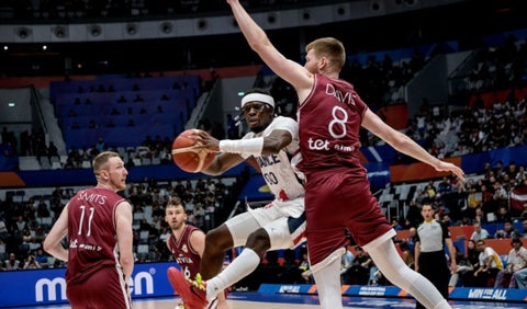 Francia vs Letonia - Mundial de Baloncesto 2023
