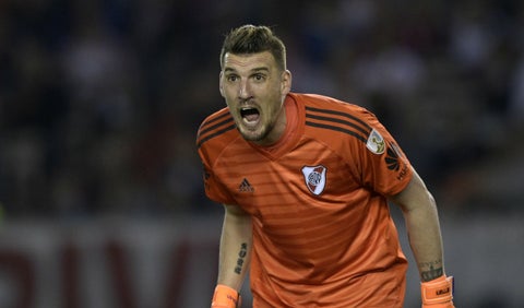 Franco Armani, arquero argentino