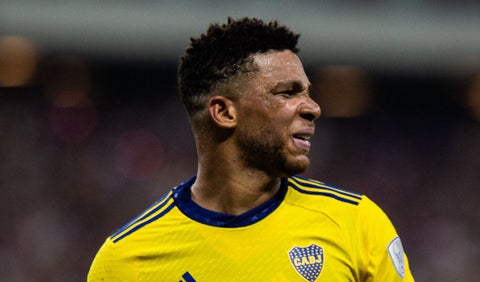 Frank Fabra con Boca Juniors