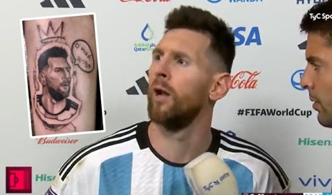Frase de Messi vs Países Bajos