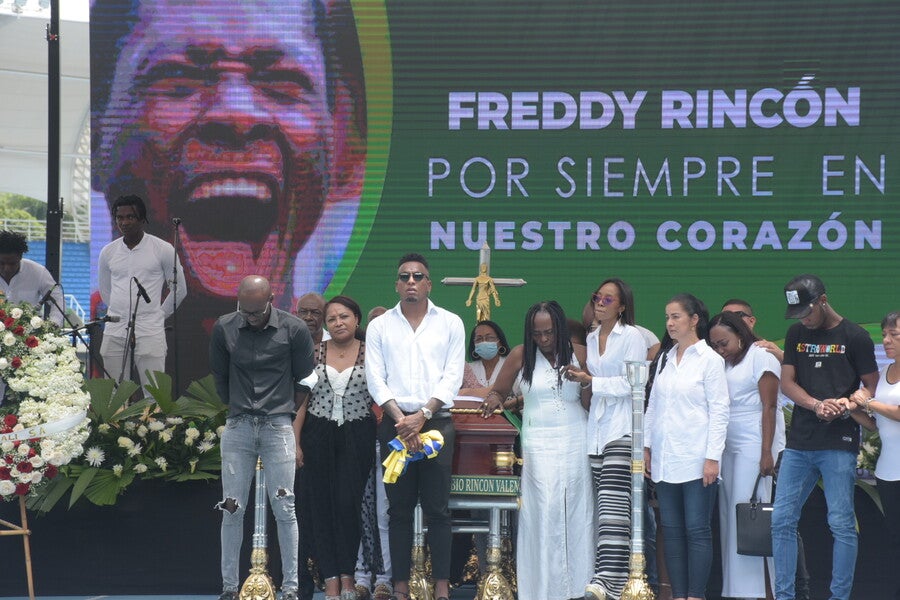 Freddy Rincon homenaje 2022