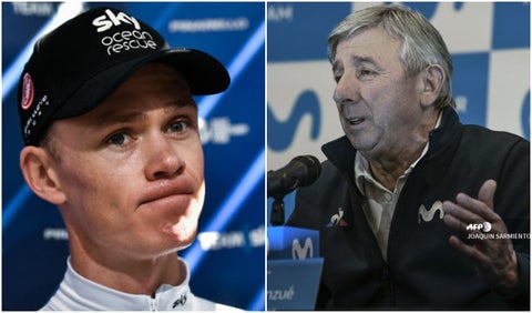 Chris Froome y Eusebio Unzue