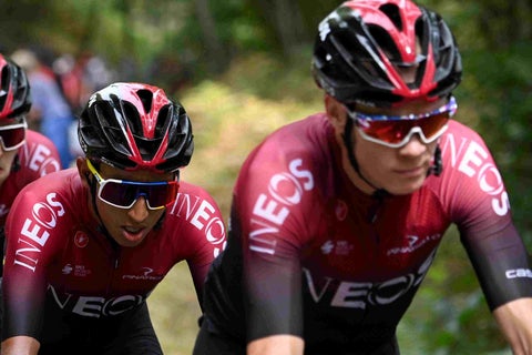 Froome y Egan Bernal