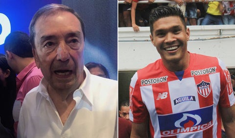 Fuad Char, Teófilo Gutiérrez, Junior