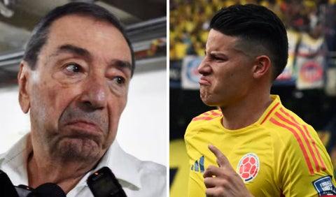 Fuad Char y James Rodríguez