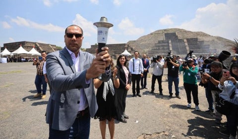 Juegos Centroamericanos y del Caribe 2023 - ceremonia del Fuego Nuevo