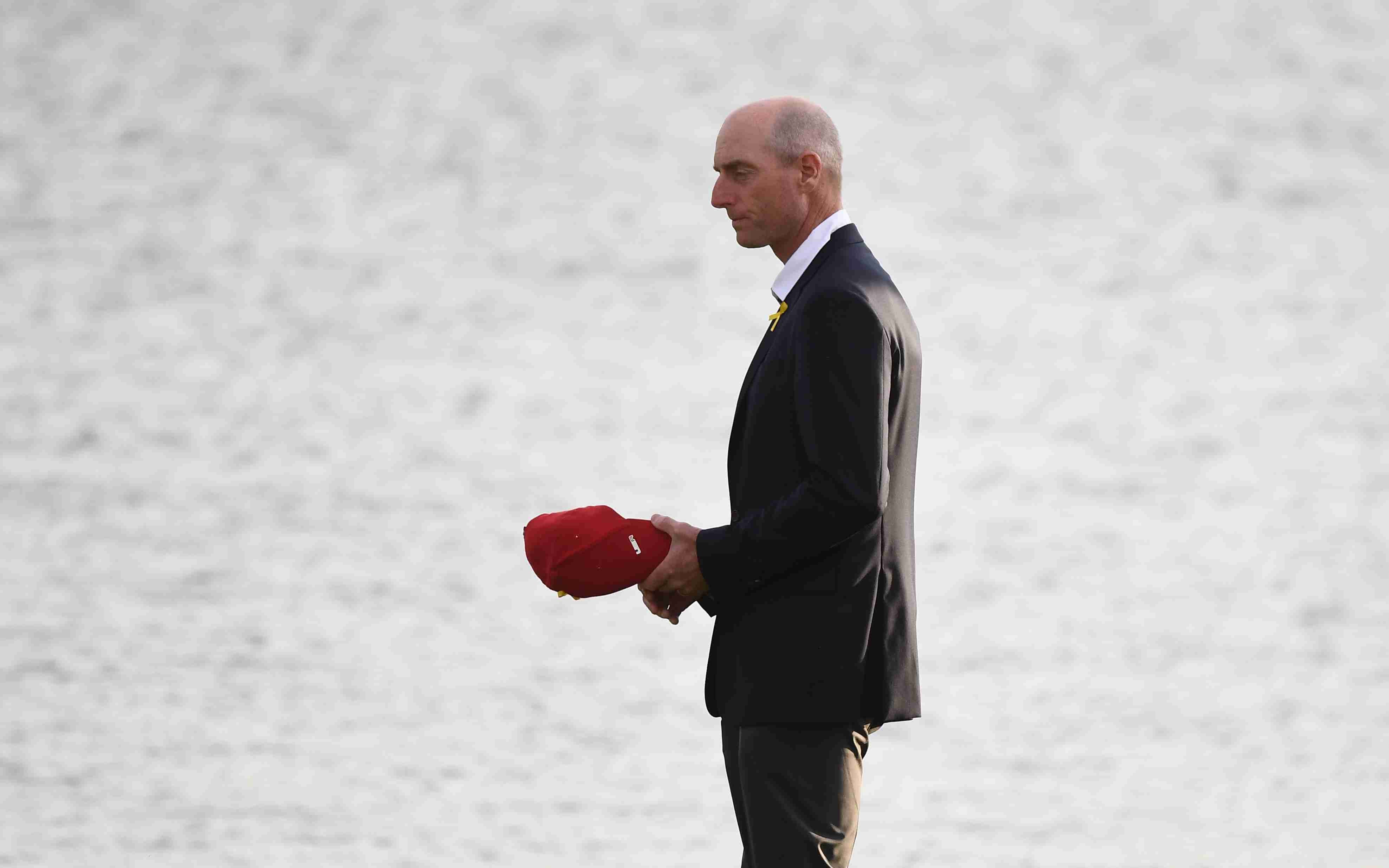 Jim Furyk, capitán del equipo de Estados Unidos en la Ryder Cup 2018.