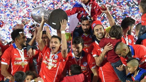 Chile, campeón de la Copa América en 2015