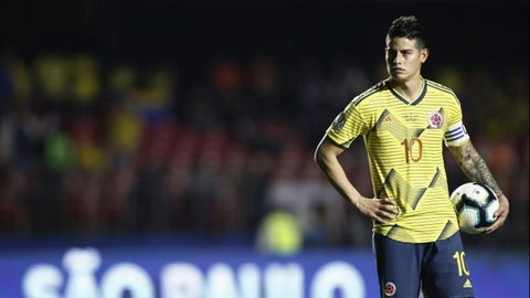 James Rodríguez - Colombia vs Chile Copa América