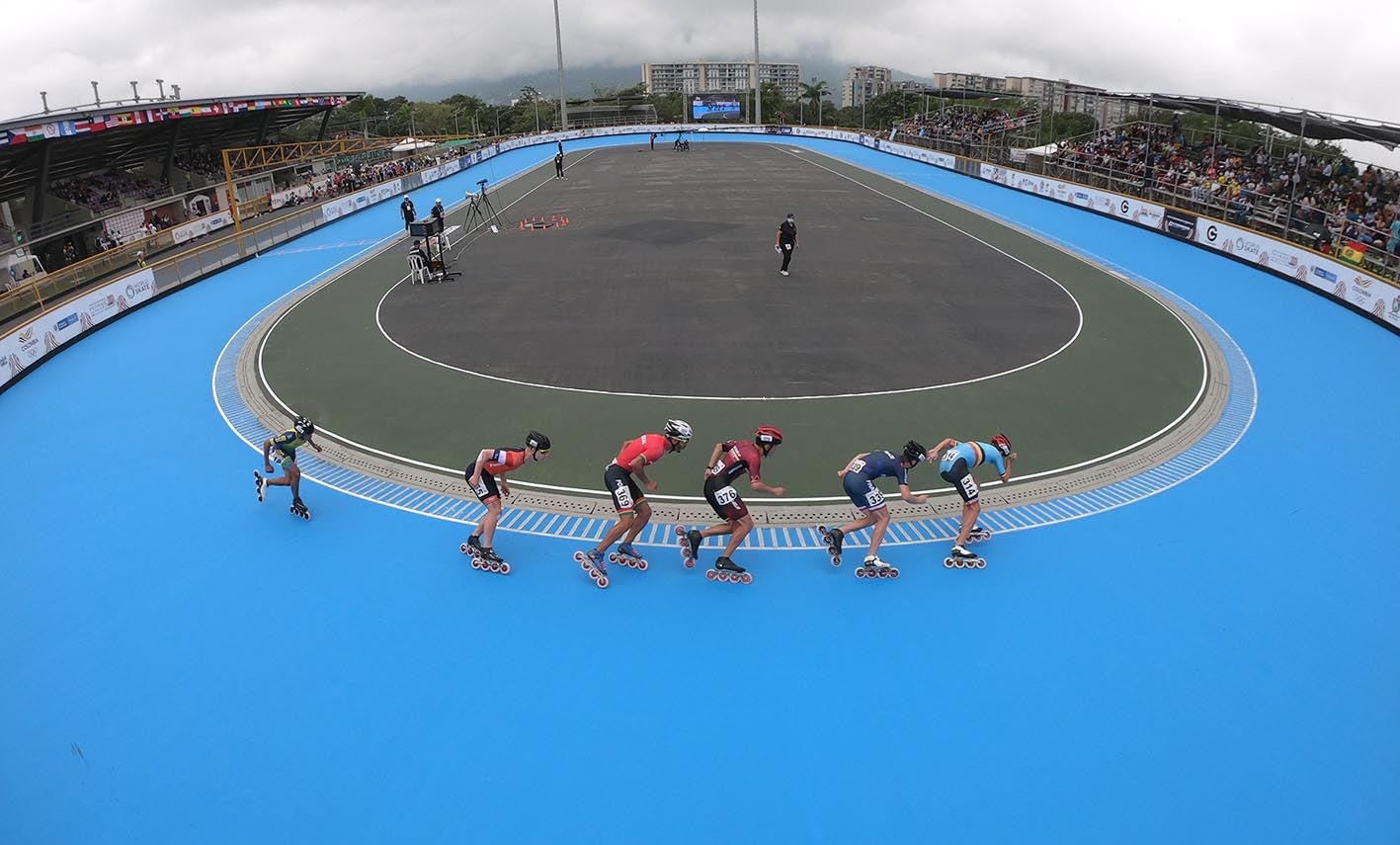 Mundial de patinaje en Ibagué 8 de noviembre