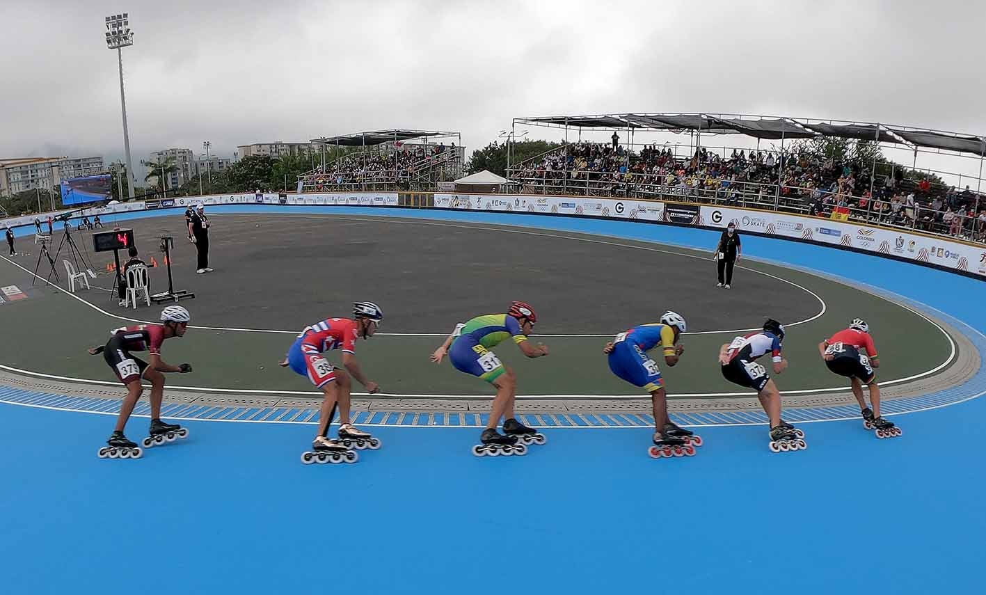 Mundial de patinaje en Ibagué 8 de noviembre