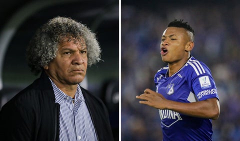 Alberto Gamero y Óscar Cortés, Millonarios