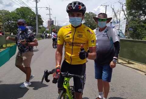 Aldemar Reyes, ganador de La Vuelta al Tolima 2020