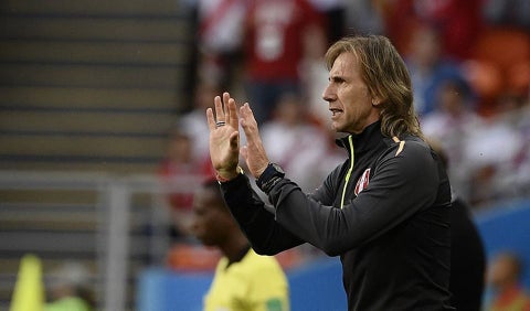 Ricardo Gareca, director técnico argentino