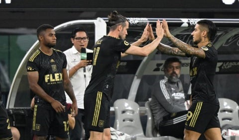 Gareth Bale, Cristian Arango, LA Galaxy