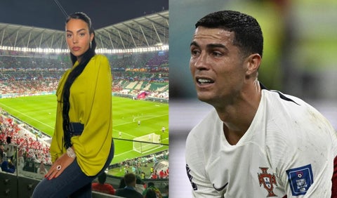 Georgina Rodríguez y Cristiano Ronaldo