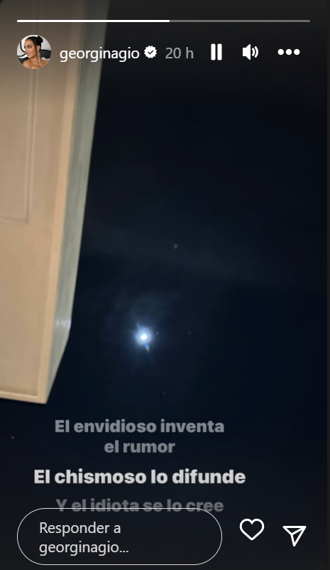 Georgina Rodríguez responde a rumores de crisis con Cristiano Ronaldo