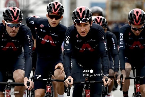 Geraint Thomas, ciclista británico del Ineos