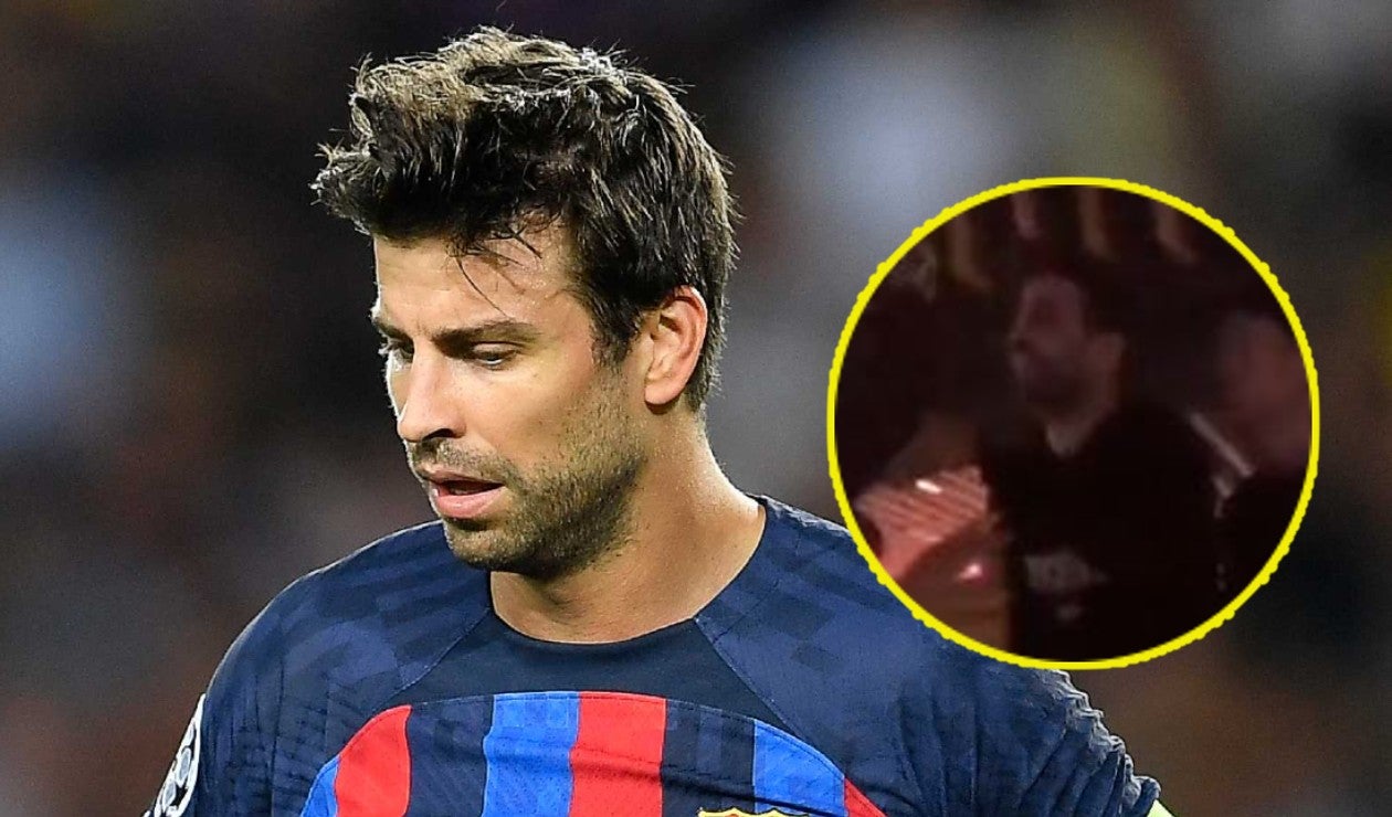 Gerard Piqué cantando una canción de Maluma