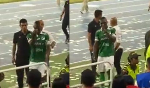 Germán Mera contra los hincha del América