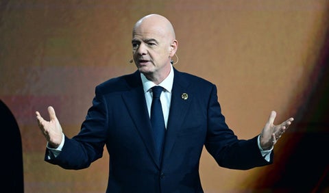 Gianni Infantino, presidente de la FIFA