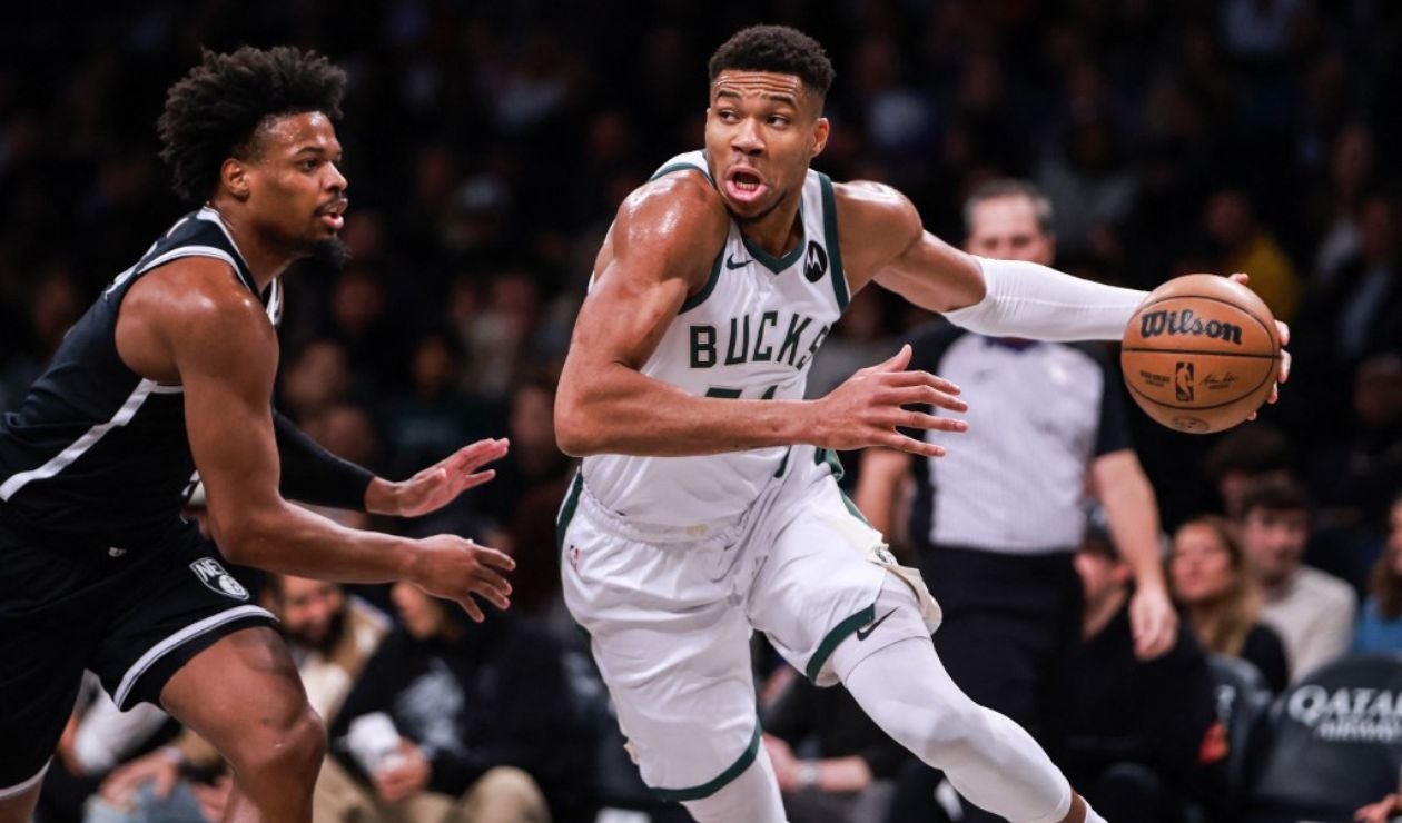 Giannis Antetokounmpo - Nets vs Bucks
