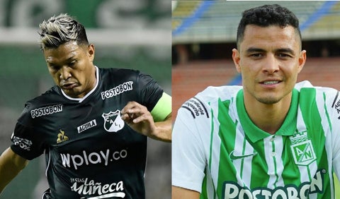 Gio Moreno y Teófilo Gutiérrez