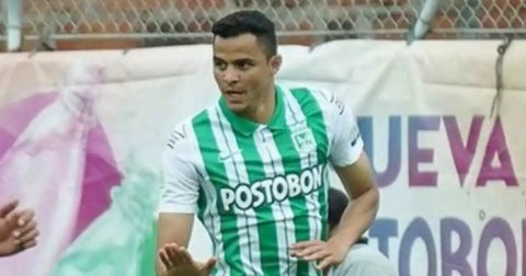 Giovanni Moreno jugando para Atlético Nacional