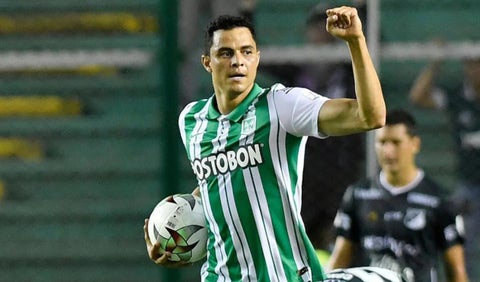 Giovanni Moreno en un partido de Nacional