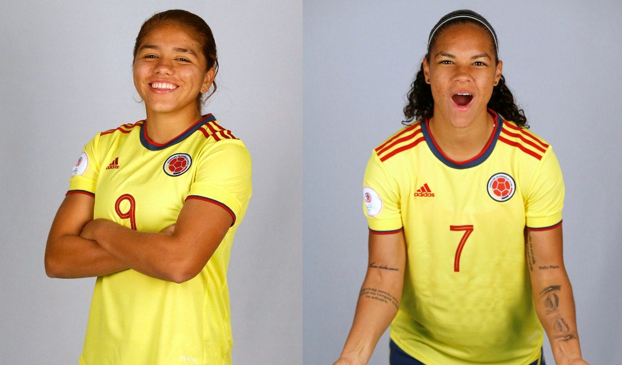 Gisela Robledo - Gabriela Rodríguez, selección colombia femenina sub 20