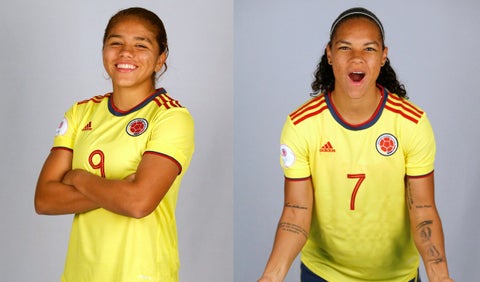 Gisela Robledo - Gabriela Rodríguez, selección colombia femenina sub 20