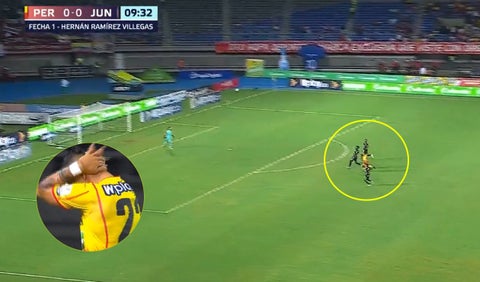 Gol anulado de Pereira vs Junior, cuadrangulares de la Liga
