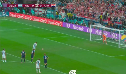 Gol Argentina de Messi ante Croacia semifinal Mundial