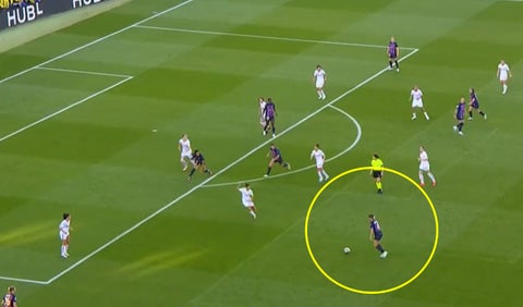 Gol de Barcelona en la Champions Femenina