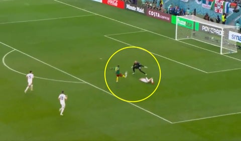 Gol de Camerún vs Serbia, Mundial de Qatar 2022