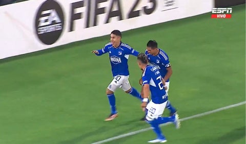 Gol de Daniel Cataño con Millonarios en Libertadores