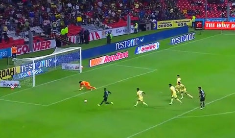 Gol de Harold Preciado al América